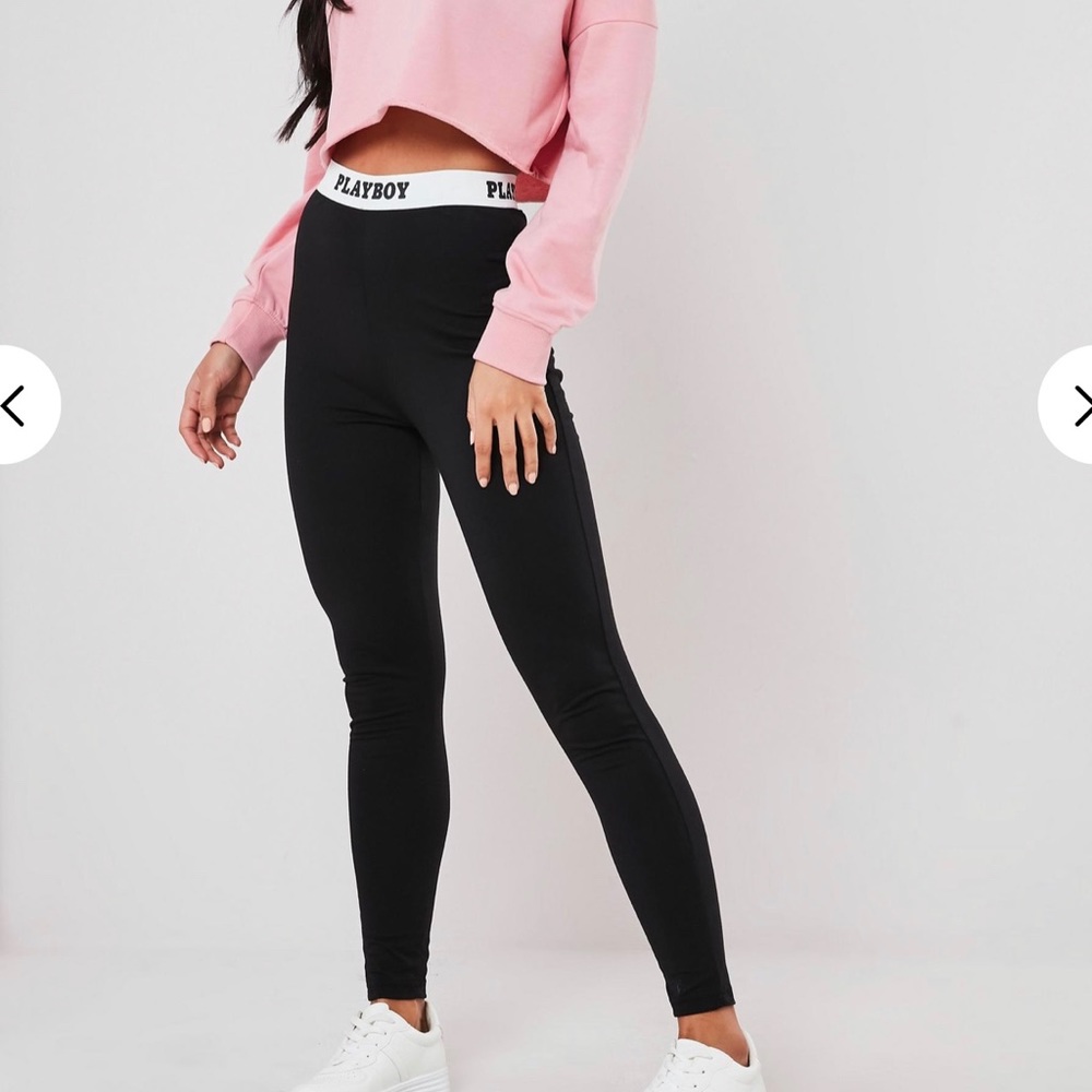 Playboy High Waisted Leggings - Picture 4 of 5